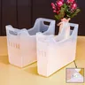 Panier rangement cuisine portable empilable transparent… – vue 2