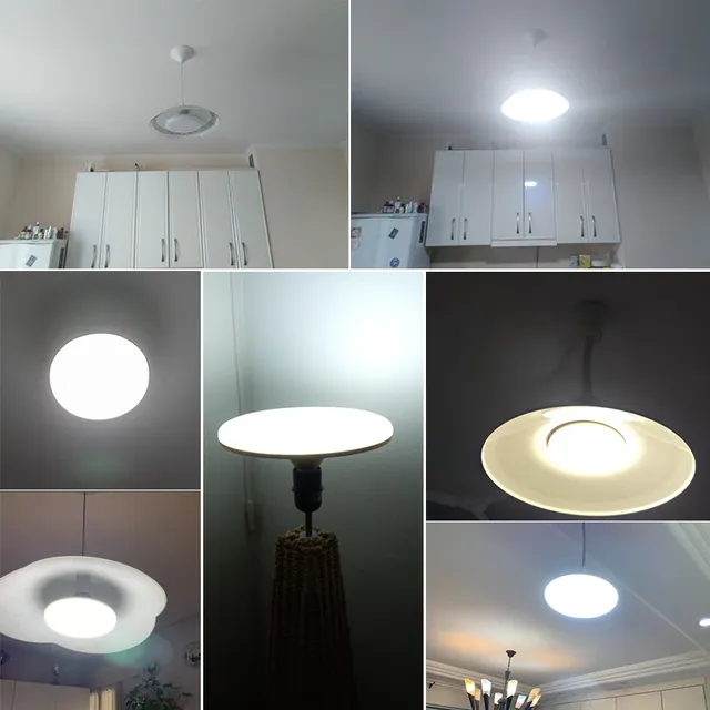 Ampoule LED 220V UFO lampe ronde Super lumineuse… – vue 6