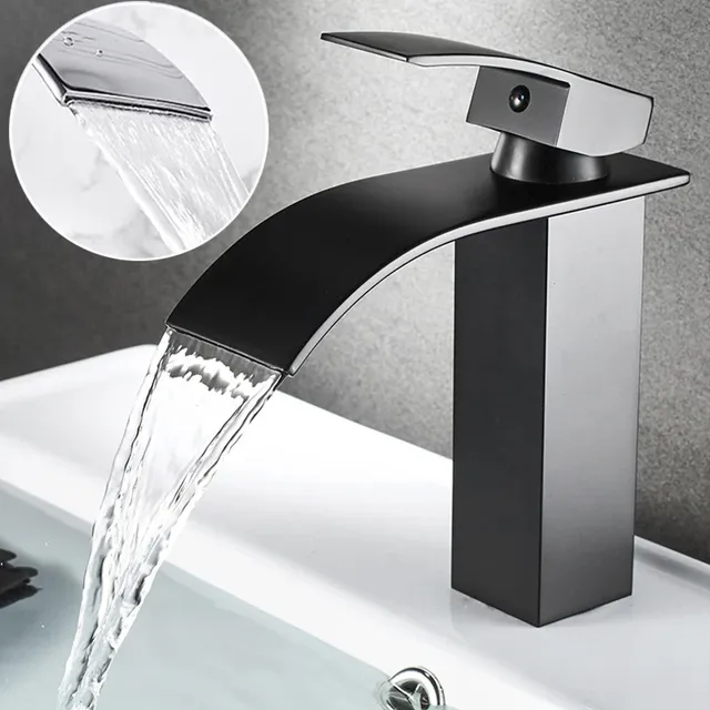 Lavabo cascade en acier inoxydable – vue 2