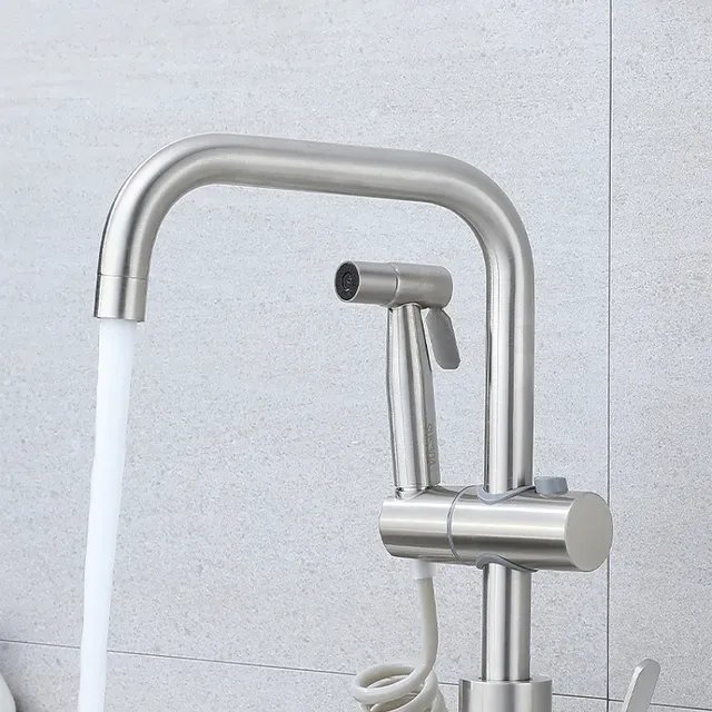 Tête d'évier de cuisine rotative avec pulvérisateur… – vue 5