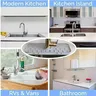 Tapis absorbant en Silicone pour robinet de cuisine – vue 4