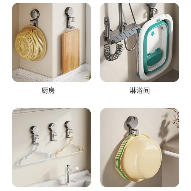 Support mural pour lavabo de salle de bain – vue 4