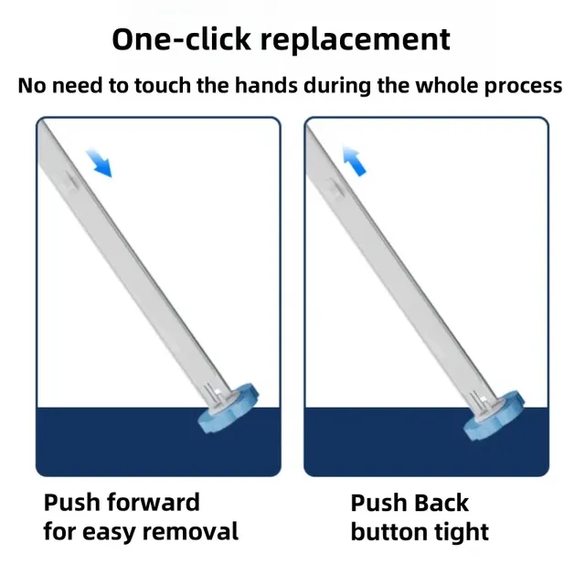 Disposable Toilet Brush Wall Mounted Long Handle Toilet… – vue 5