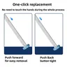 Disposable Toilet Brush Wall Mounted Long Handle Toilet… – vue 5