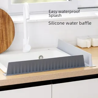 Panneau de blocage d'eau en Silicone pour cuisine
