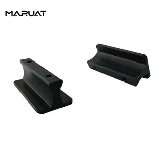 Boutons d'armoire de cuisine noir mat