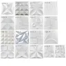 Panneau mural 3D blanc en mousse de brique – vue 6