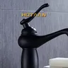Robinet lavabo mitigeur monocommande finition noir mat… – vue 7