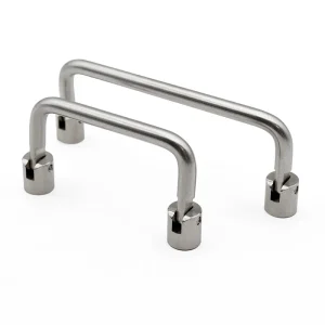 Poignée de porte d’armoire en acier inoxydable, poignée pliante à 90 degrés, tiroir mobile, espacement des trous industriels 40/64/96/128mm Poignée de porte d’armoire en acier inoxydable, poignée pliante à 90 degrés, tiroir mobile, espacement des trous industriels 40/64/96/128mm