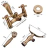 Ensemble de robinets de baignoire-douche rétro Antique… – vue 4