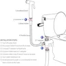 Pulvérisateur de robinet de Bidet de toilette à main – vue 7