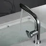 Mitigeur Lavabo Monocommande Monotrou Laiton Or Brossé… – vue 3