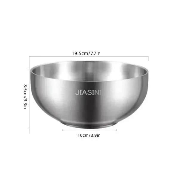 Bol en acier inoxydable de grande capacité – vue 6