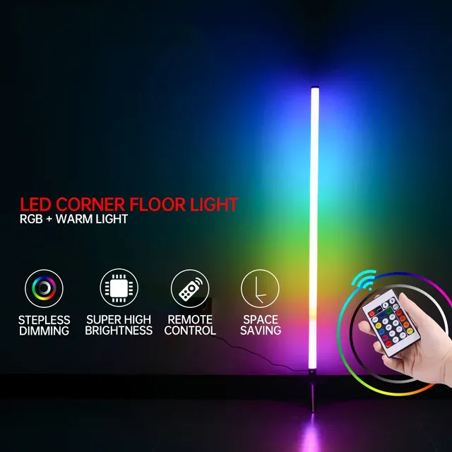 Lampadaire LED intelligent RGB + WW + CW pour la…