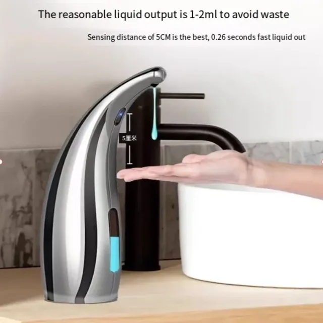 Distributeur de savon Intelligent avec capteur automatique – vue 2