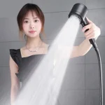 Pommeau de douche haute pression, grand débit, 5 Modes, économie d&rsquo;eau, avec filtre, SPA, Massage, robinet de pluie, Spray, accessoires de salle de bains