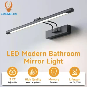 2025 nouvelle lampe de miroir de vanité applique salle de bain miroir lumière Led étanche pour le maquillage moderne décoration de la maison lavabo intérieur