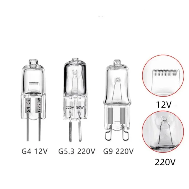 Lampe super lumineuse de type JC – vue 5