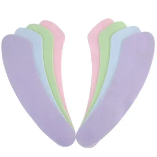 Semelles amovibles mousse feutrée pastel lavande bleu clair vert…