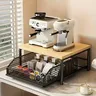 Support de rangement pour micro-ondes de cuisine moderne – vue 1