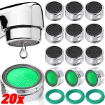 Robinet aérateur limiteur de débit pièces de rechange insérer évier aérateur bassin robinet filtre-robinet Aerato accessoires de cuisine