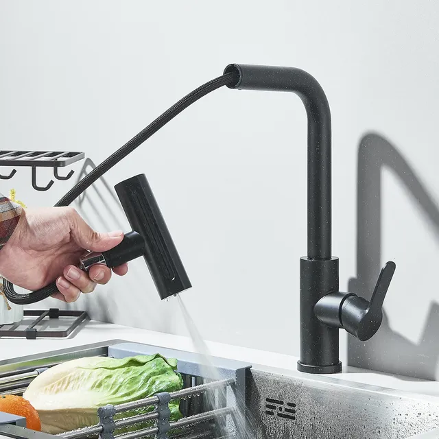 Robinet de cuisine 4 en 1 en acier inoxydable – vue 2