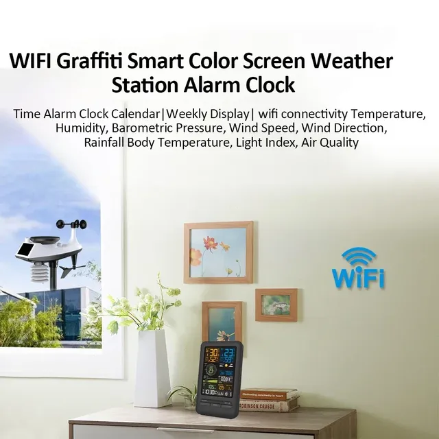 Therye.com-Station météo numérique intelligente WiFi… – vue 3