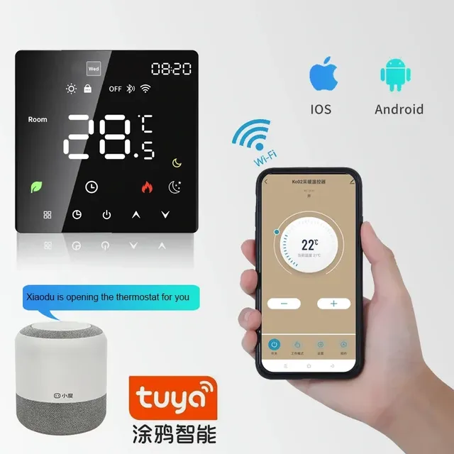 Tuya WiFi Thermostat intelligent régulateur de… – vue 5