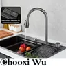 Mitigeur cuisine cygne inox brossé douchette extractible… – vue 2