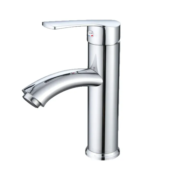 Robinet de lavabo chromé – vue 7