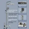 Ensemble de douche de salle de bain avec affichage LED – vue 4