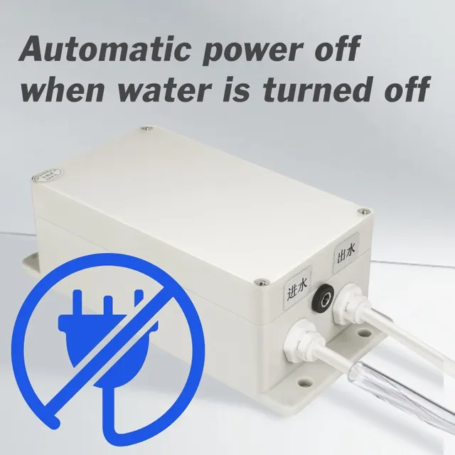 Pompe aspiration eau automatique douze volts arrêt… – vue 2