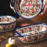 Bol à soupe ovale en céramique – vue 3