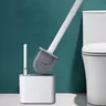 Brosse de nettoyage de brosse de toilette en Silicone – vue 3