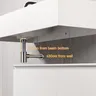 Siphon de salle de bain en laiton blanc moderne – vue 6
