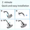 Pommeau de douche à pulvérisation supérieure circulaire… – vue 6