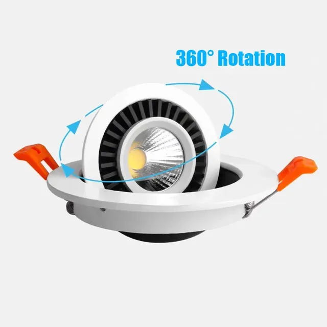 Spot lumineux LED encastrable avec technologie COB – vue 3