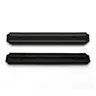 Porte couteaux magnétique mural acier noir slim inox… – vue 5