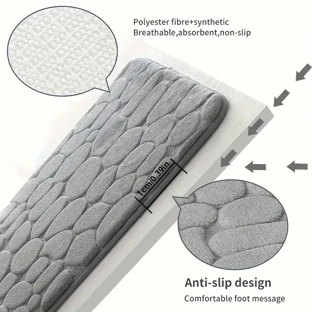 Tapis de bain de salle de bain An Ti Slip Tapis… – vue 5