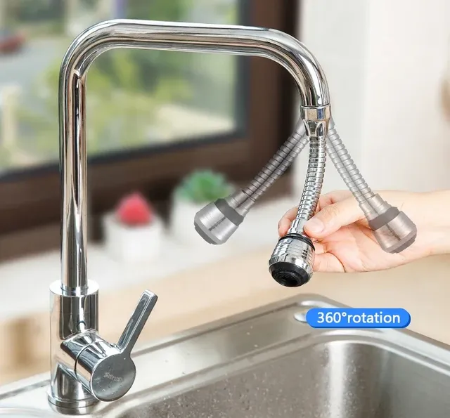 Rallonge de robinet de cuisine 360 ° Ajuste double Mode… – vue 2
