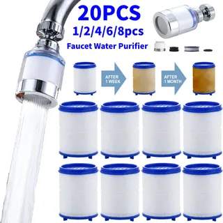 Filtre eau robinet purificateur cartouche charbon actif coton PP…