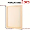Kit panneaux bois lisse rectangulaires apprêtés prêts… – vue 2