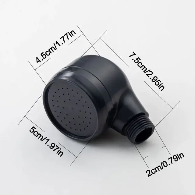 Pommeau de douche pressurisé en ABS – vue 6