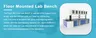 Paillasse laboratoire îlot doubleface plantravail blanc… – vue 6