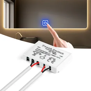Interrupteur tactile d'éclairage domestique à intensité variable
