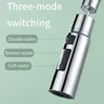 Mitigeur cuisine inox chromé bec col cygne douchette… – vue 3
