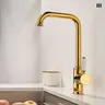 Robinet de lavabo en laiton Vintage de luxe – vue 5