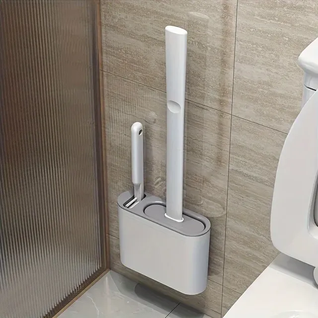 Ensemble complet de nettoyage de salle de bain : brosse…