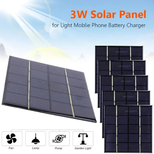 Panneau solaire 3W 5V