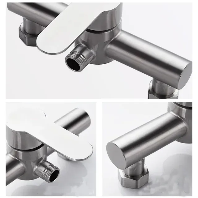 Robinet de douche brossé mitigeur douche baignoire… – vue 5
